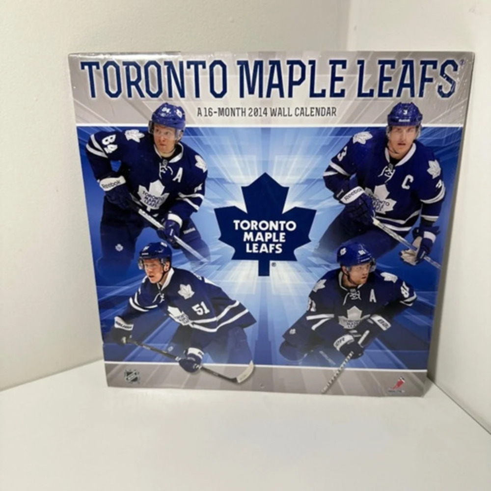 Toronto Maple Leafs 2014 16  month calendar Sealed